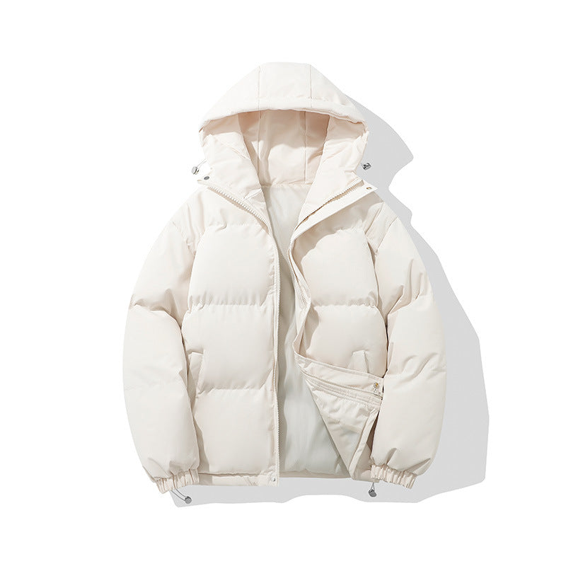 Frauen Winterjacke Warm Gepolstert Kapuze