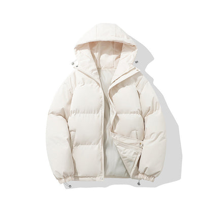 Frauen Winterjacke Warm Gepolstert Kapuze