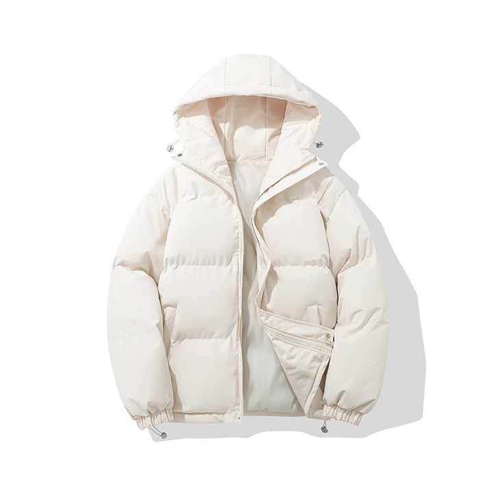 Frauen Winterjacke Warm Gepolstert Kapuze