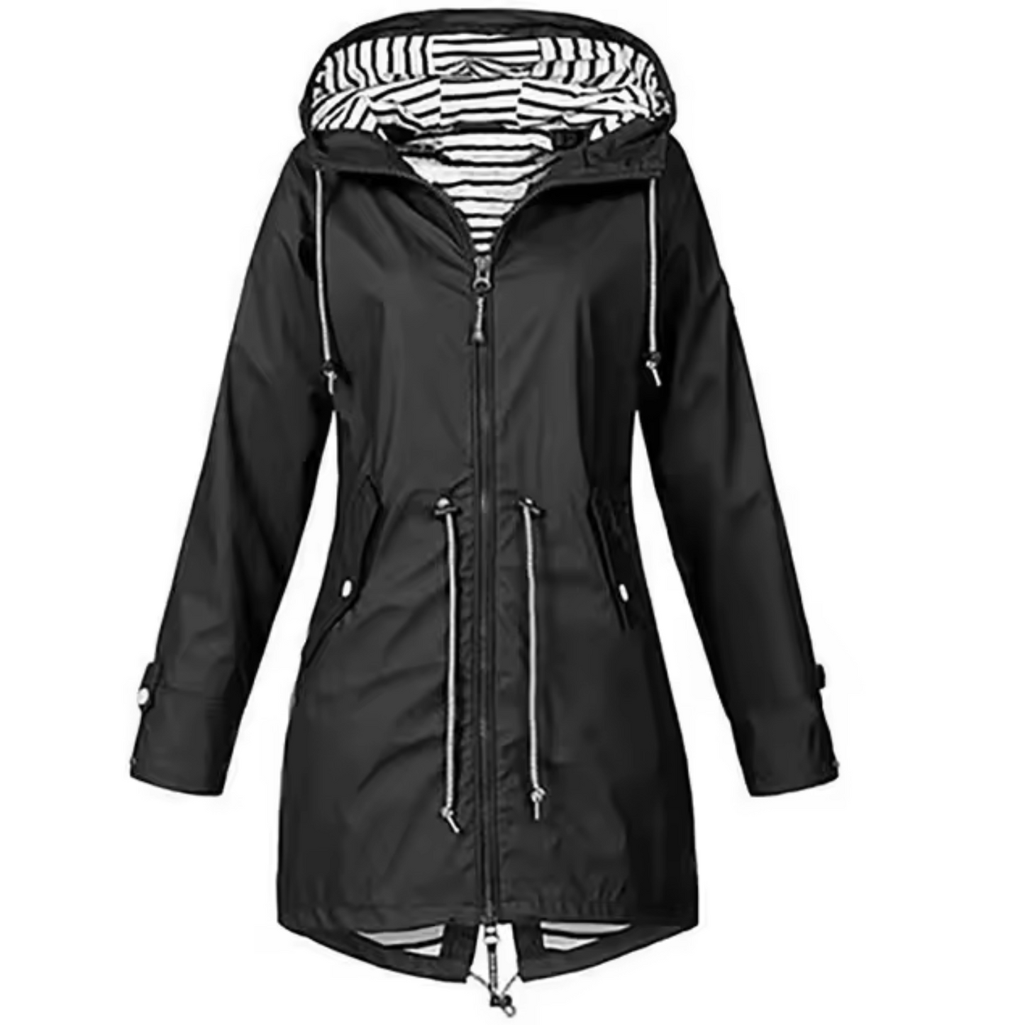 Regenjacke Wasserdicht Mit Kapuze - IdealeKleiden