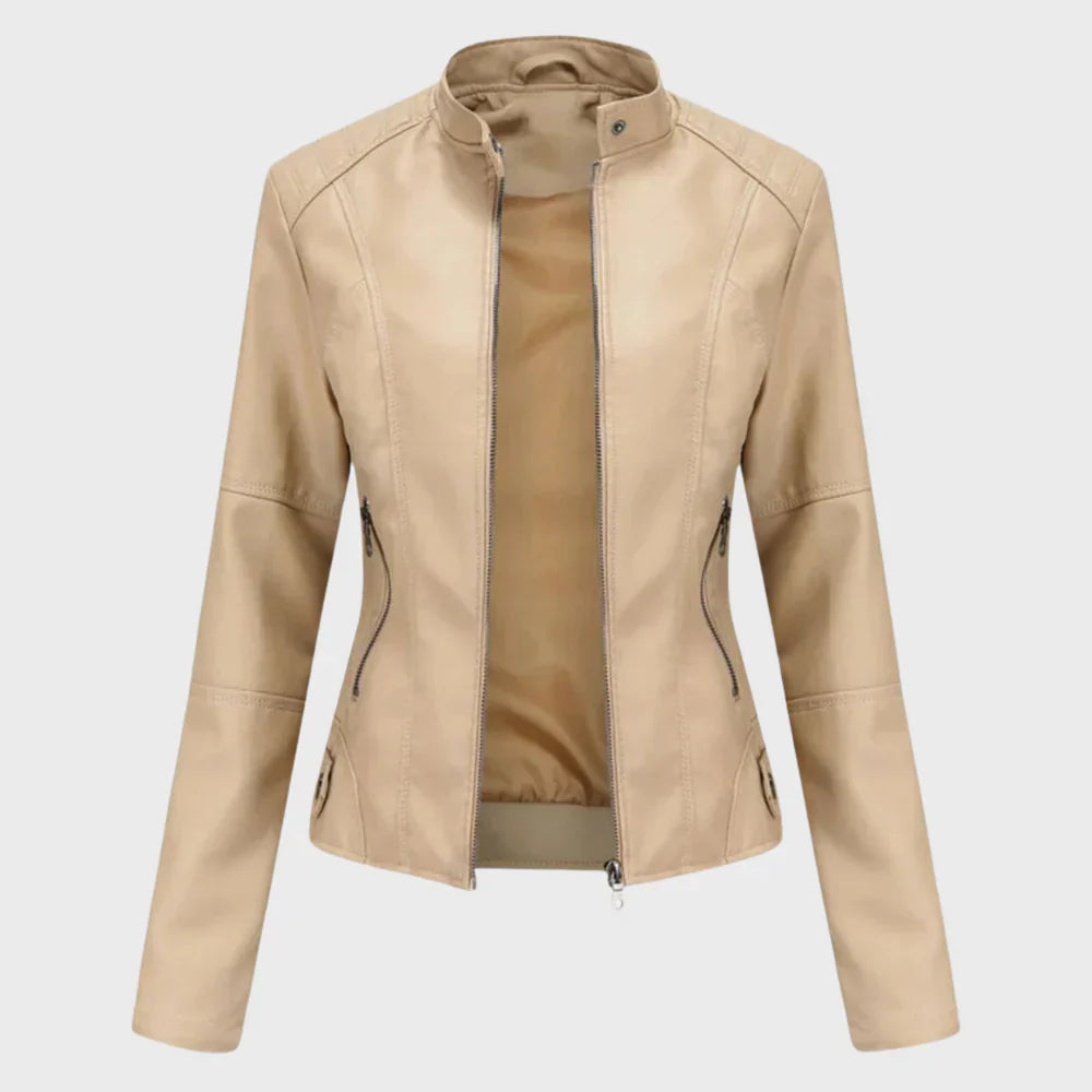 Lederjacke Casual Trendy