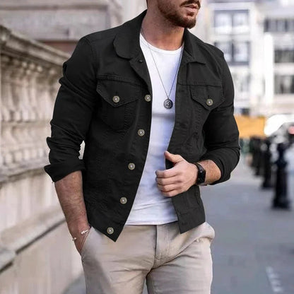 Klassische Herren Jeansjacke ModernSlimFit