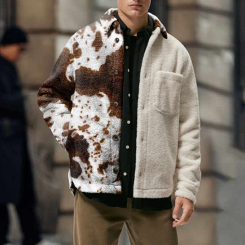 Stylische Teddyjacke Herren Modern - IdealeKleiden