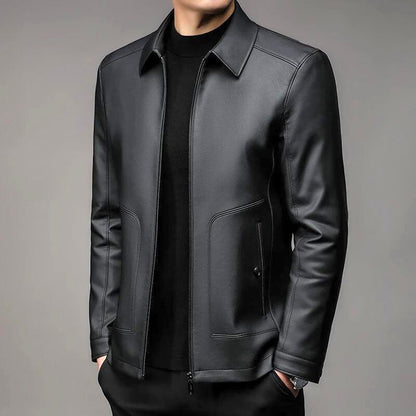 Lederjacke Elegant Damen - IdealeKleiden