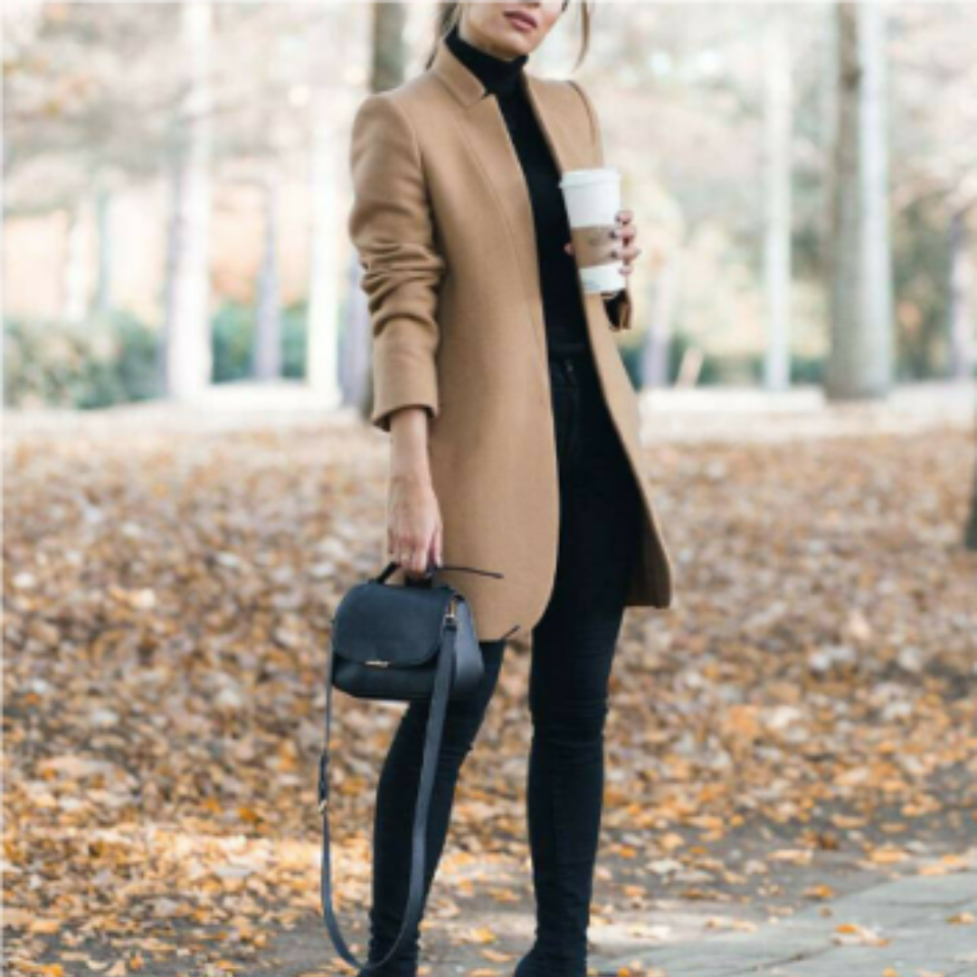 Eleganter Damen Wintermantel Zeitlos Chic
