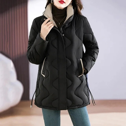 Elegante Steppjacke Herbst Winter Damen