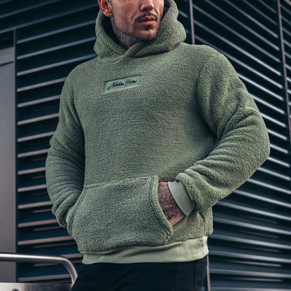 Weiche Plüsch-Hoodie für Frauen und Männer