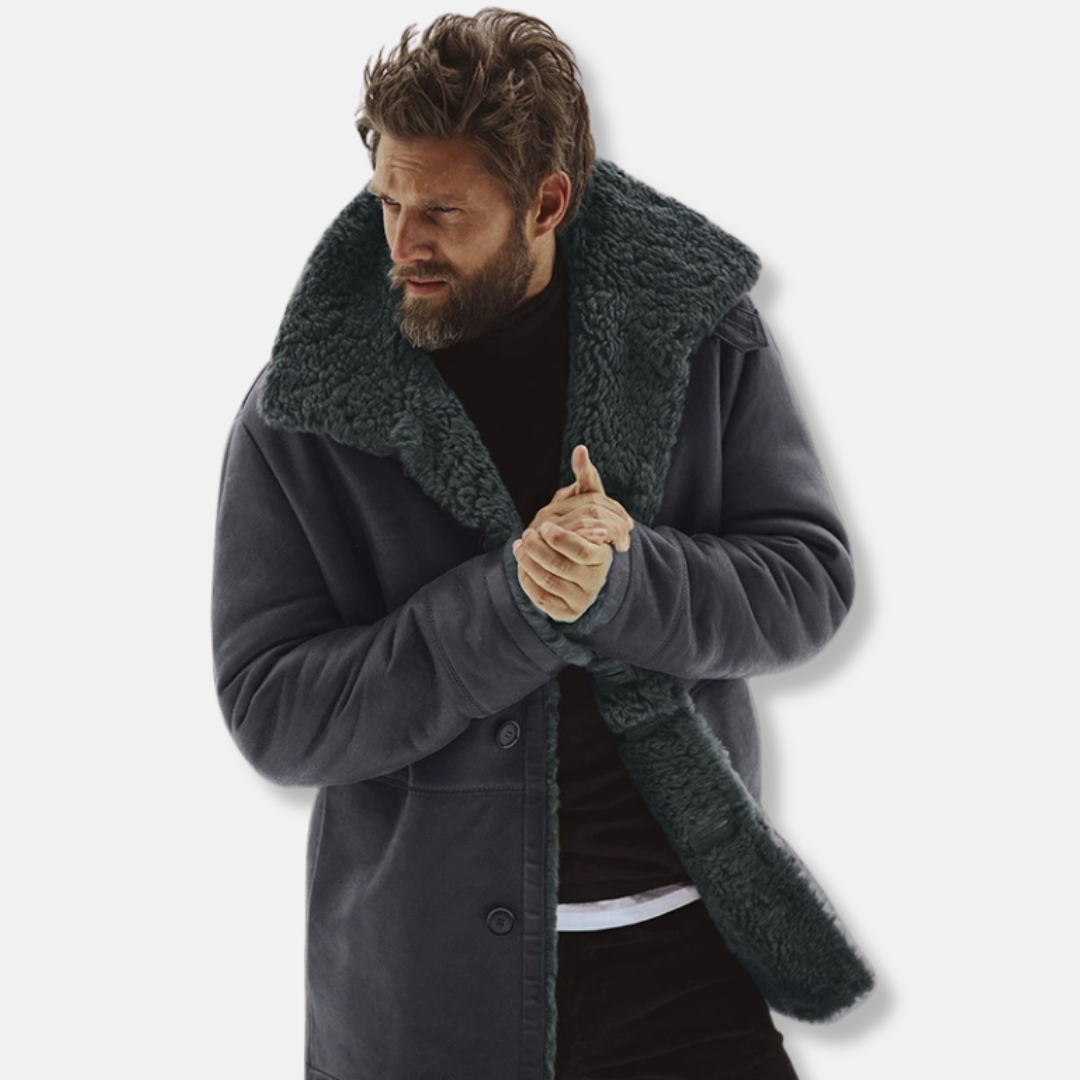 Elegantes Kleid aus Weichem Stoff Lockere Passform Reverskragen