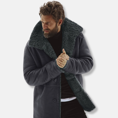 Elegantes Kleid aus Weichem Stoff Lockere Passform Reverskragen