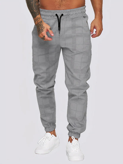 Stilvolle Karohose Herren Modern Slimfit