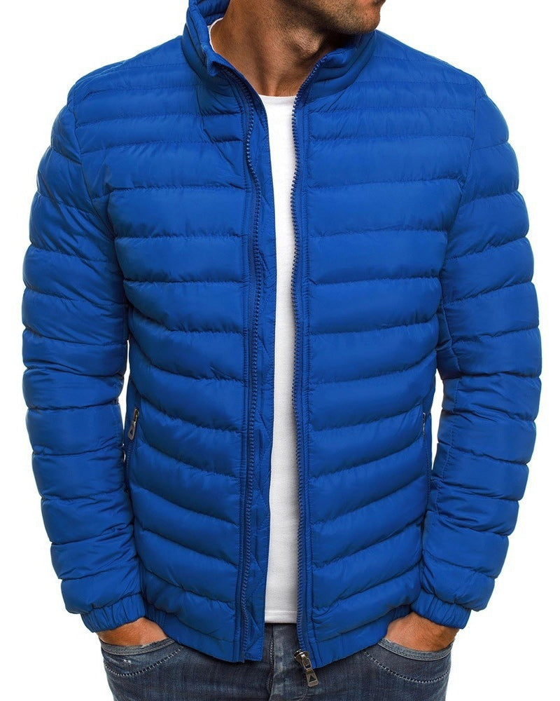 Einfache Stehkragenjacke Vielfältige Farben