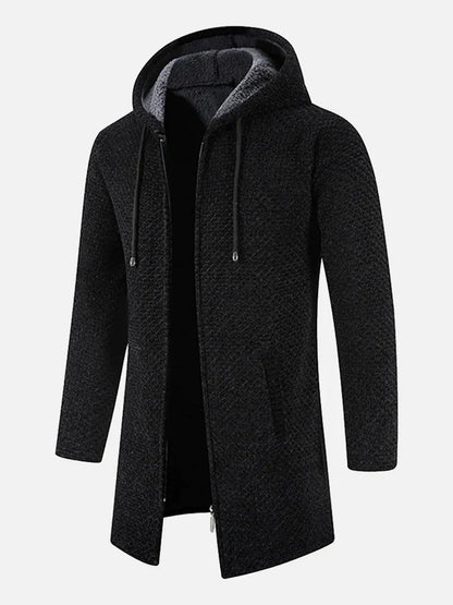 Herren Parka Lange Winterjacke