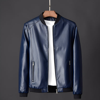 Maßgeschneiderte Lederjacke Herren Biker Style
