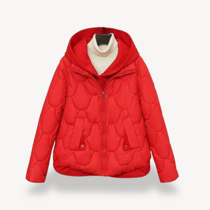 Winterjacke Damen Warm Gesteppt Mit Kapuze