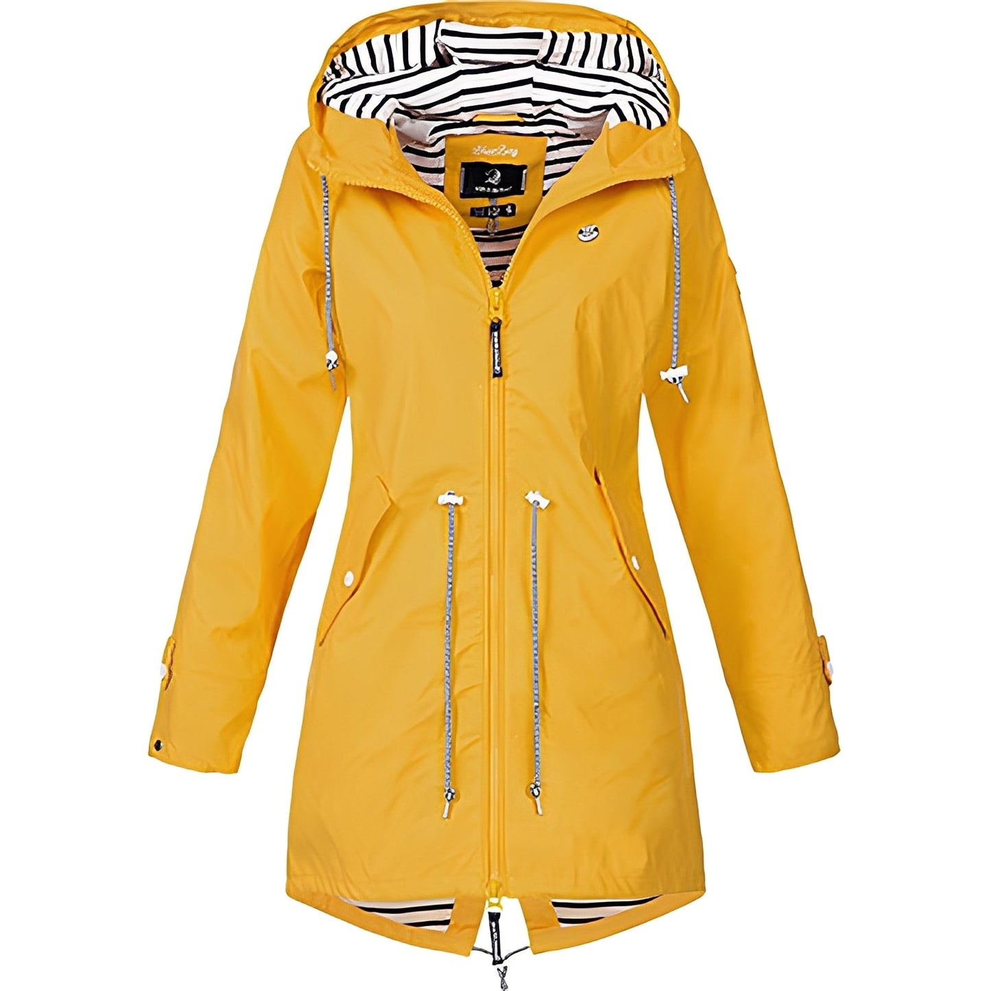 Leichte Damenjacke Kapuzen Outdoor - IdealeKleiden