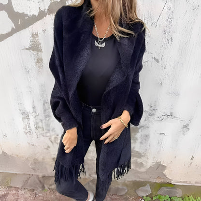 Modische Damen Strickjacke Lässig Chic