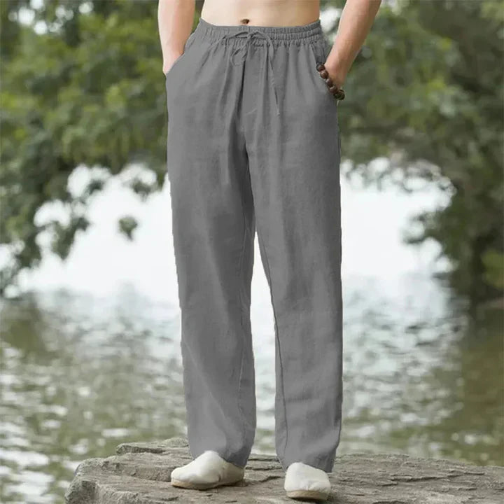 Leinenhosen Herren Sommer Freizeit