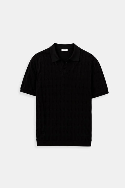 Herren Poloshirt Elegantes Weiß