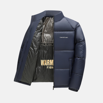 Winterjacke Isoliert Warme Steppjacke Lockere Passform