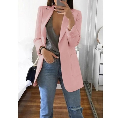 Damen Blazer Khaki Herbst Mode