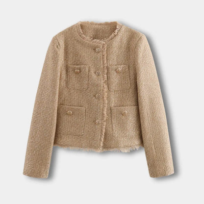 Praktische Übergangsjacke Damen Klappentaschen