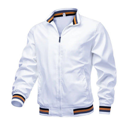 Herren Windbreaker Jacke Sportlich Stilvoll