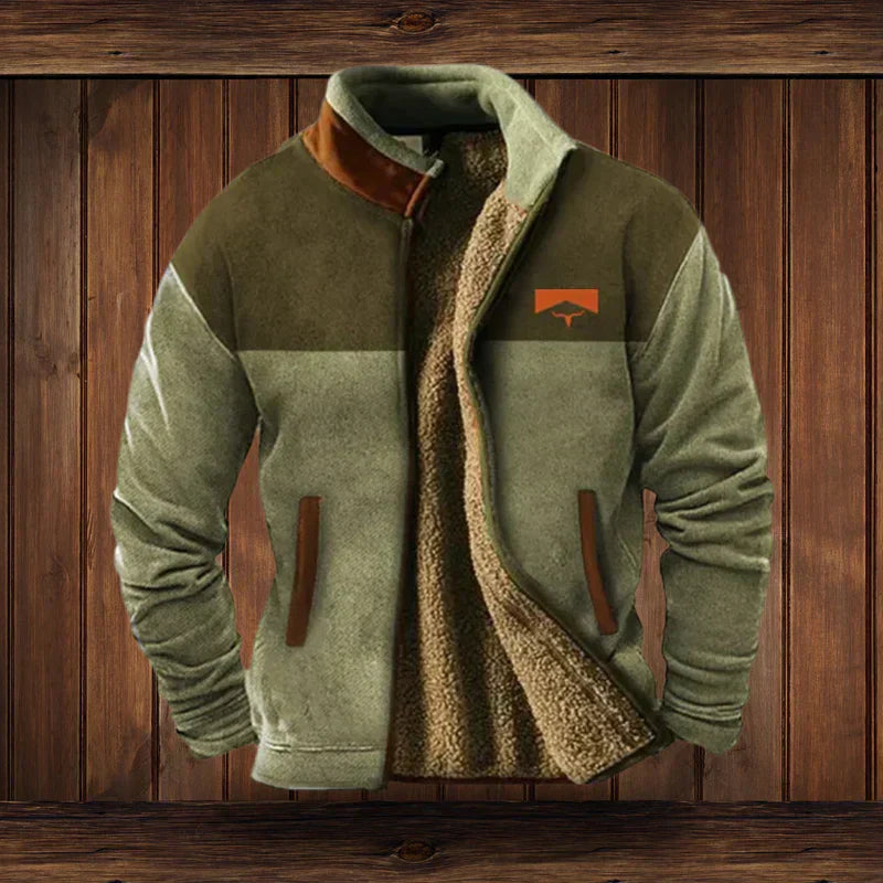 Herren Outdoor Fleecejacke Trendig Warm