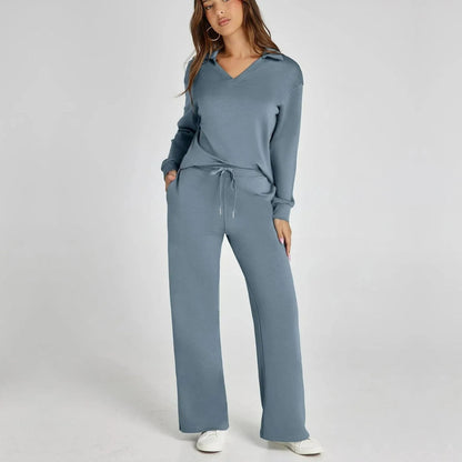 Damen Loungewear Set mit Bequemen Hosen