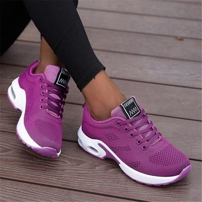 Bequeme Sneaker Atmungsaktiv Mesh Schuhe