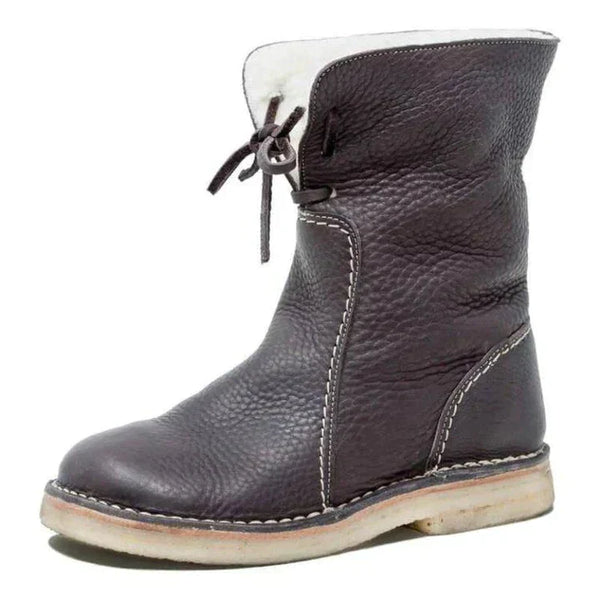 Bequeme Damen Winterstiefel Gemütlich Warm