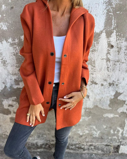 Bequeme Hoodiejacke Damen Casual
