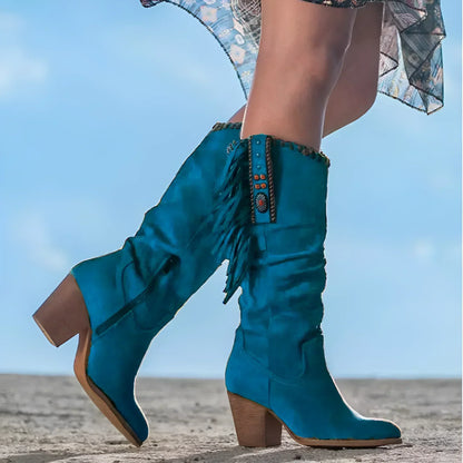 Damenschuhe Bequeme Stiefel Frauen