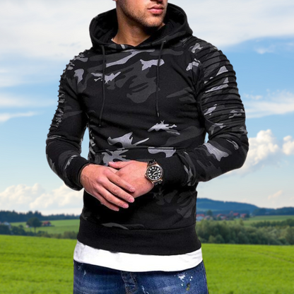 Tarnpullover Camo Kapuze