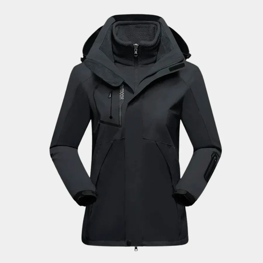Wasserdichte Skijacke Damen Winter - IdealeKleiden