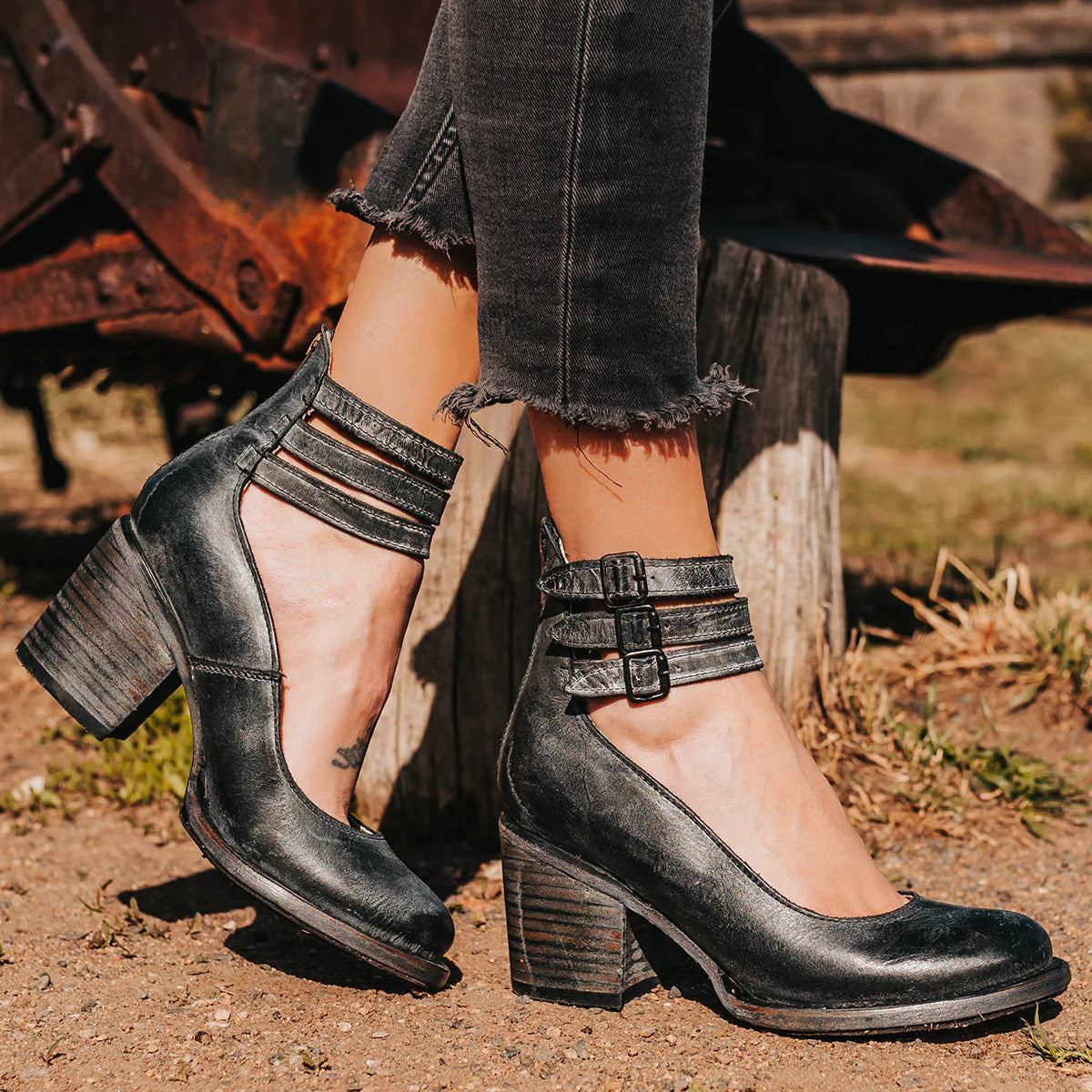 Elegante Leder Stiefel Damen