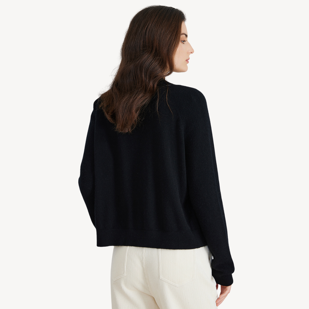 Komfortabler Damen-Cardigan Weiches Baumwolle - IdealeKleiden