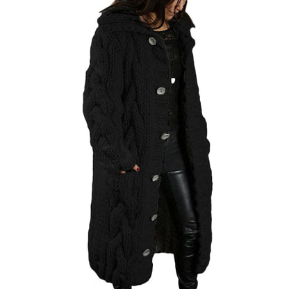 Modische Strickjacke Damen Warm
