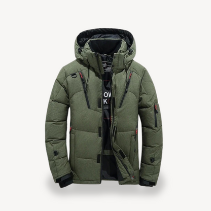 Warme Winterjacke Herren Gepolstert
