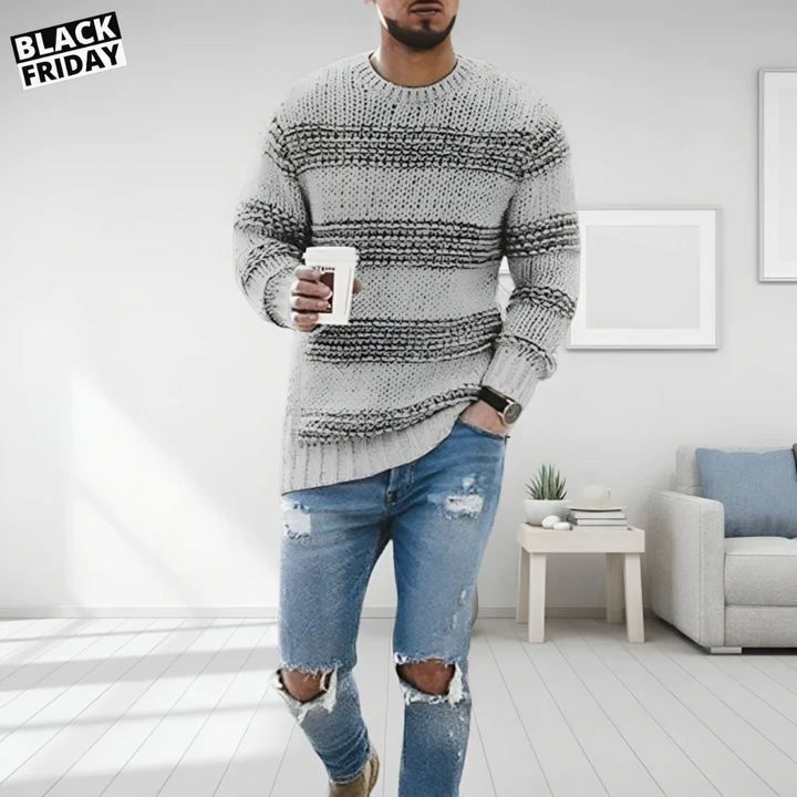 Herren Pullover Warm Kaschmir Look