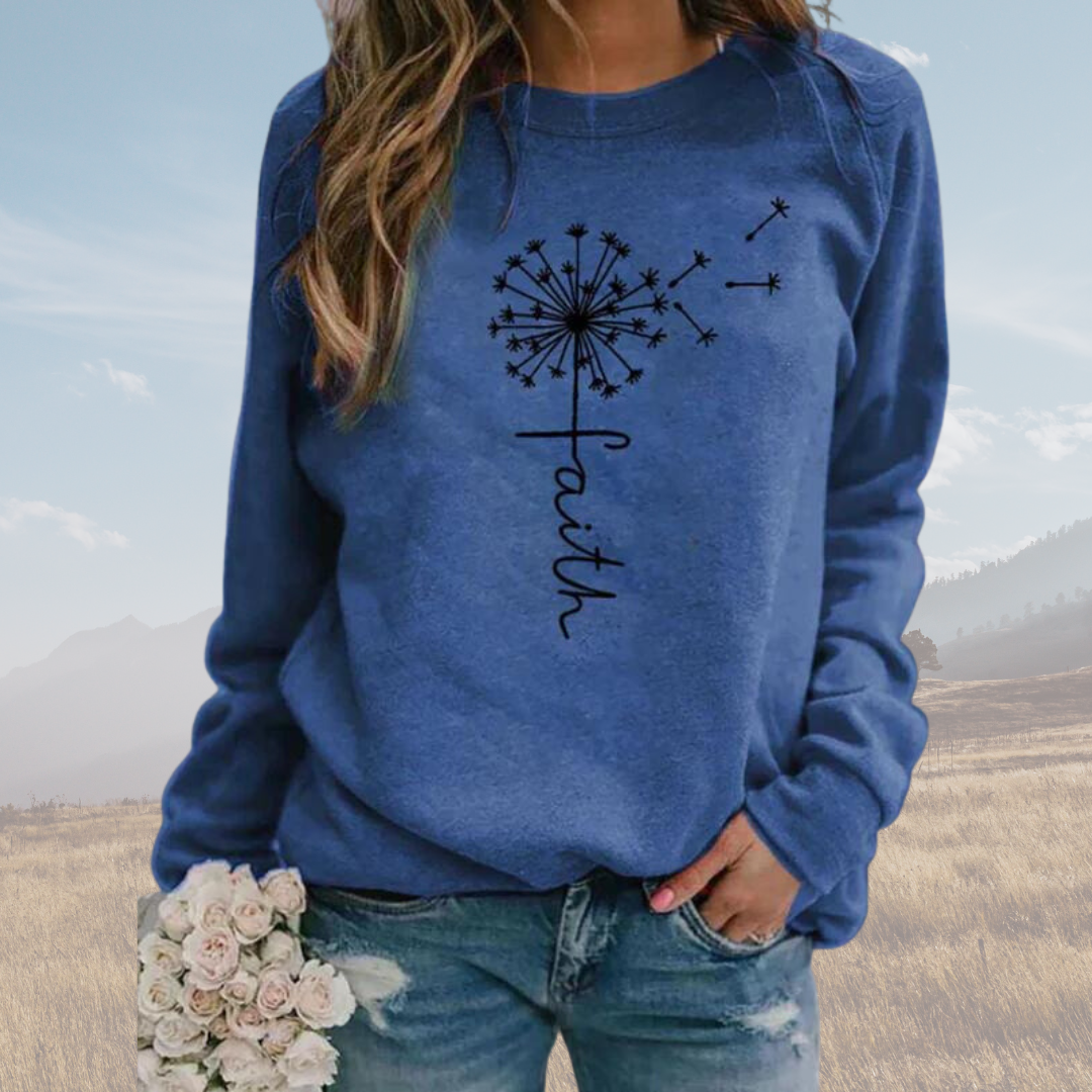 Stylischer Frauen Pullover Faith Design