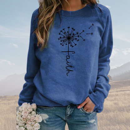 Stylischer Frauen Pullover Faith Design