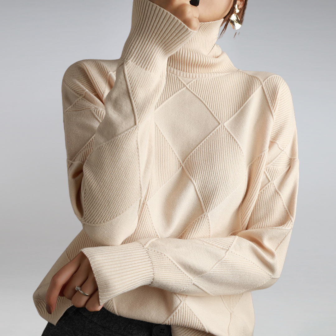 Weicher Rollkragenpullover Minimal Chic
