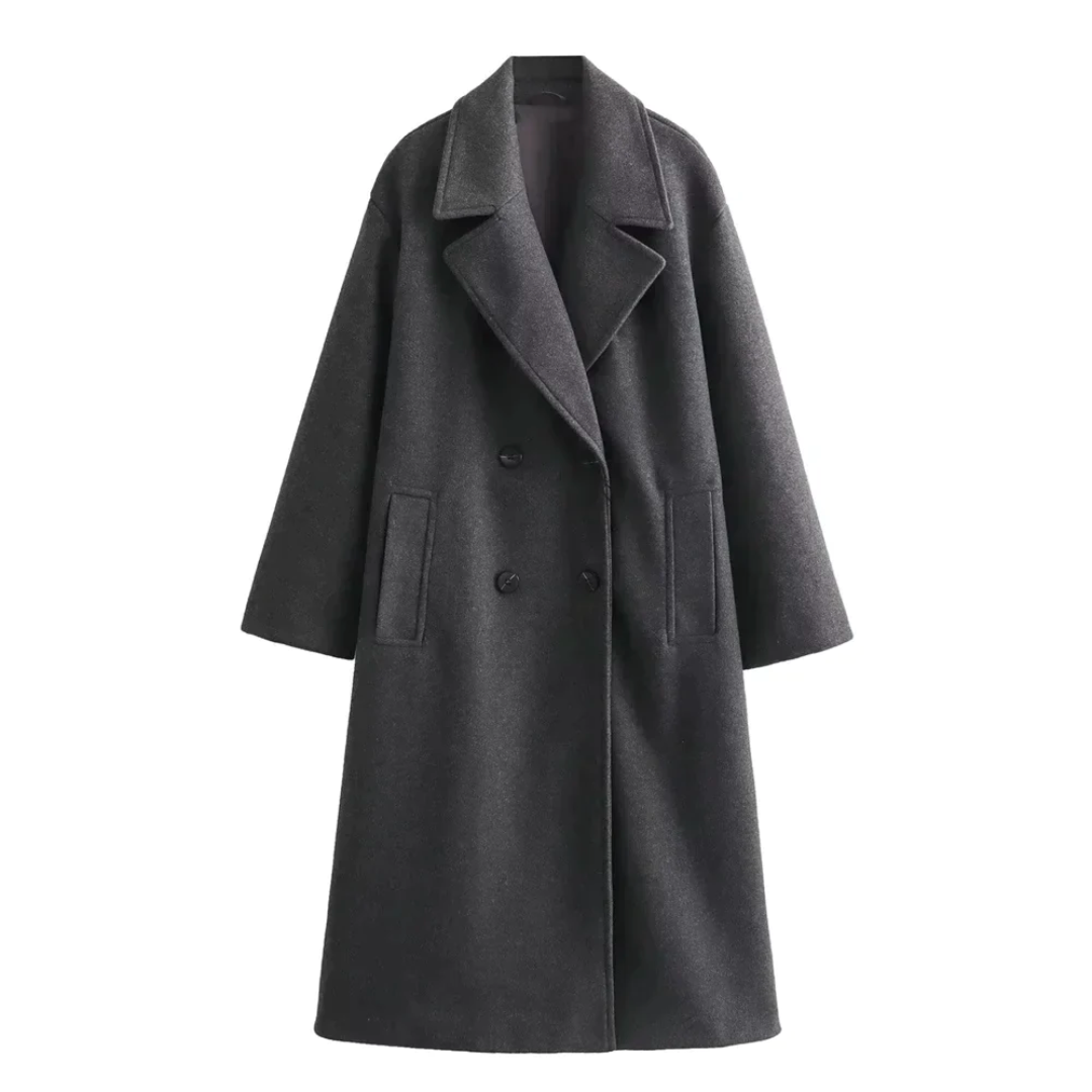 Eleganter Wintermantel Damenschal