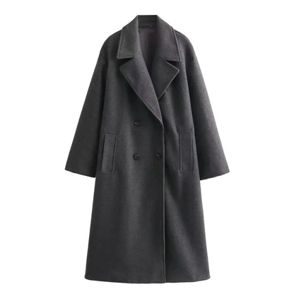 Eleganter Wintermantel Damenschal