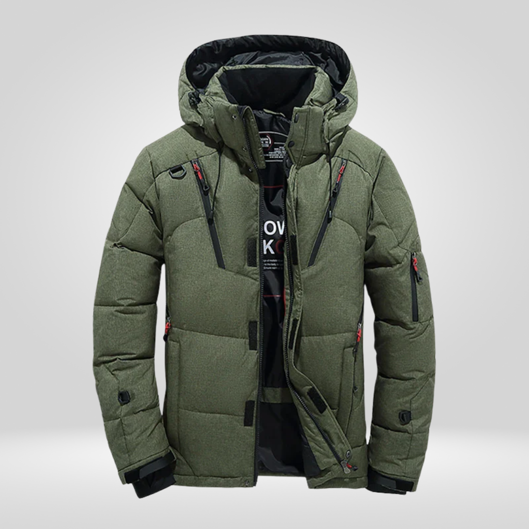 Herren Outdoor Jacke Wasser- und Winddicht Isoliert