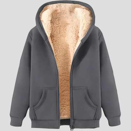 Warmes Fleece-Hoodie für Herren Winter