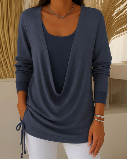 Modische Zweiteiler Kleid Elegant