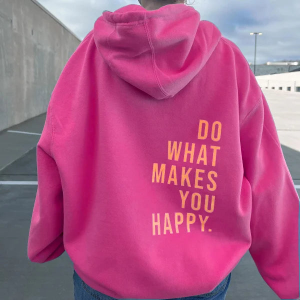Modischer Hoodie mit coolen Schriftzügen
