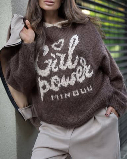 Stylische hoodie Kapuze Trendig Farbblock Muster