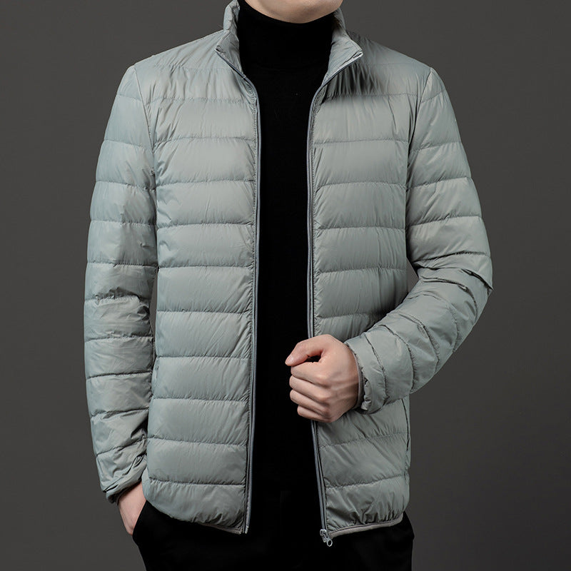 Herren Pufferjacke Slim Fit Leicht